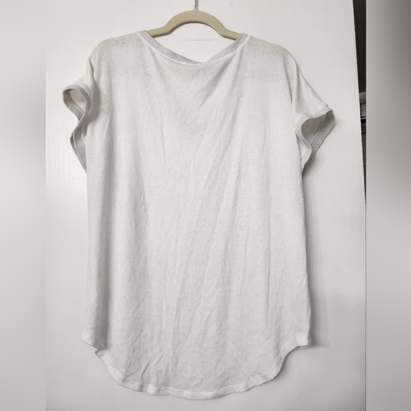 Woman's White T-Shirt - Picture 4 of 4